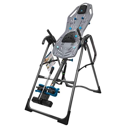 Teeter FitSpine X3 Inversion Table Deluxe Easy-to-Reach Ankle Lock, Back Pain Relief Kit, FDA-Registered