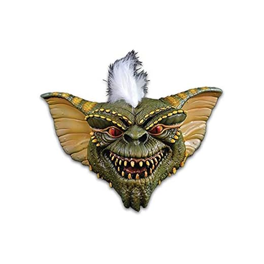 Générique - Mahal793 - Mascarilla de látex para adulto a rayas - Gremlins - Talla única
