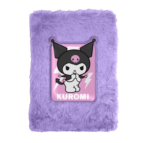 Listado de regalos hello kitty baratos - Genial! 6 Kids Licensing - Libreta Plush A5 Kuromi