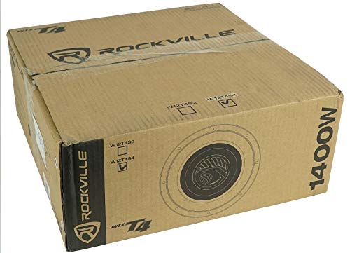 Rockville 2 Rockville W12T4S4 12 Inch Shallow Mount 1400W Car Subwoofers thumb #7