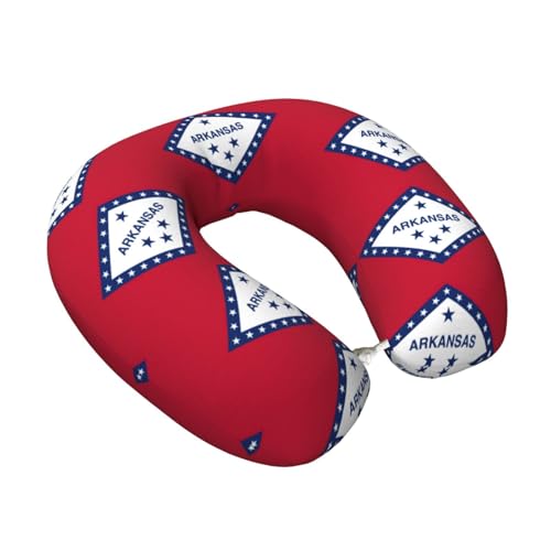 Almohada para cuello poliéster tamaño único negra miniatura 2