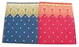 Studio C Carolina Pad Set of 2 Poly Folders ~ Taj Mahal (Violet, Pink and More; Blue, Green and More)