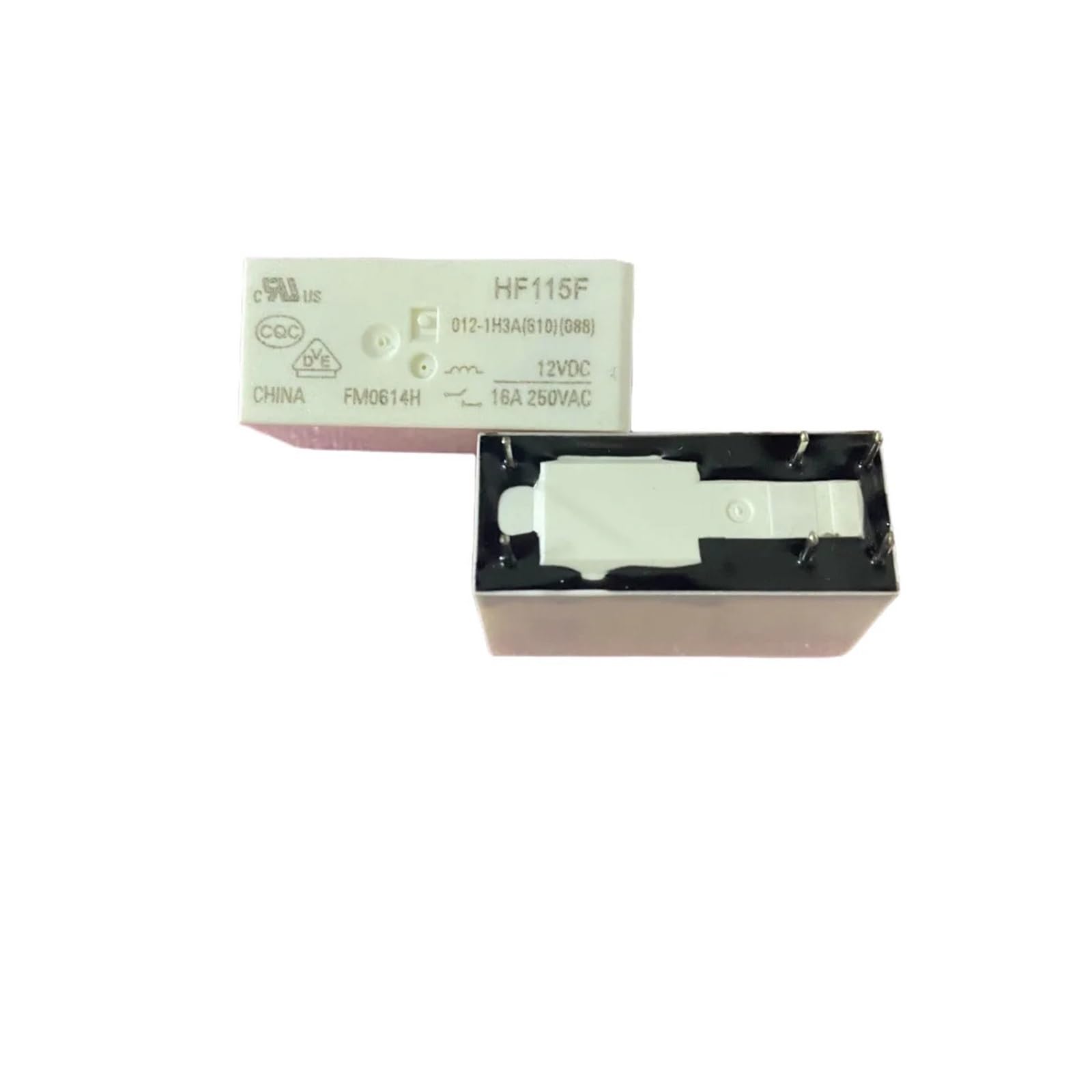 ICXLPMC 10pcs HF115F 012-1H3A 12VDC 16A 250VAC 6PIN 12V