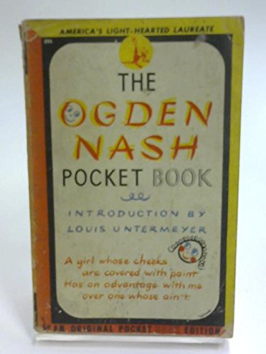 The Ogden Nash Pockect Book B001GA9HE8 Book Cover