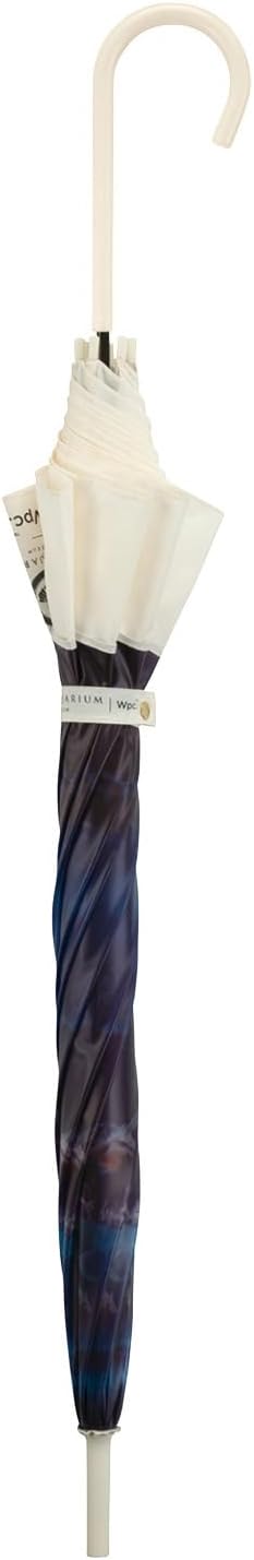 [2025] Wpc. [Vinyl Umbrella] Art Aquarium x Wpc. Umbrella, Blue, Long Umbrella, Rain Umbrella, Ribs, 24.0 inches (61 cm), Large, Jumping, Commuting to Work, School, Travel, Stylish, Cute, Women's,