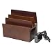 MobileVision Wood Multi Device Organizer Stand and Charging Station for Smartphones, Tablets, and Laptops Includes 5-USB Hub Charger Combo