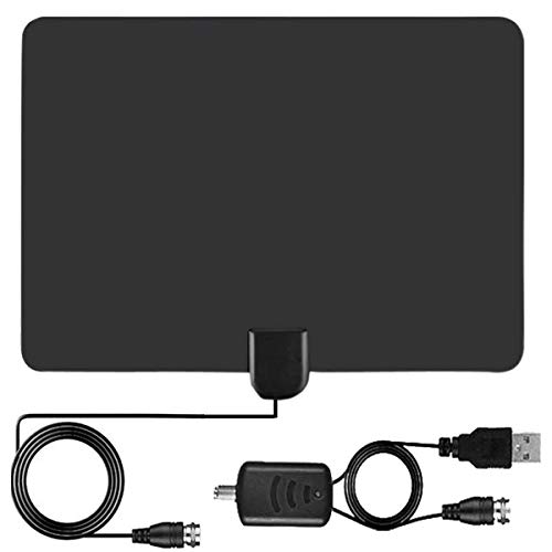 [Latest 2020] Amplified HD Digital TV Antenna Long 120 Miles Range - Support