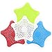 Ouinne 4PCS Stella Marina Hair Catcher Bagno Lavandino Colino Filtro di Scarico Della Doccia Silicone Cucina Filtro Lavello