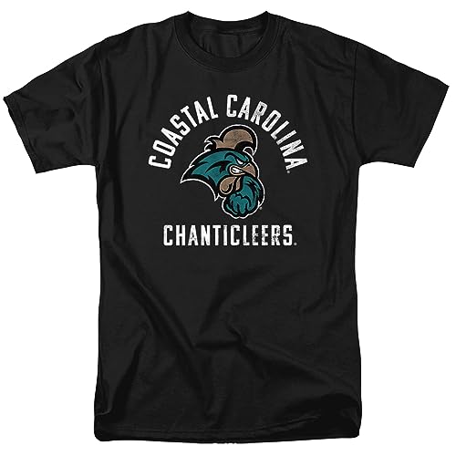 Coastal Carolina University Official Chanticleers Logo Unisex Adult T Shirt Coastal Carolina Chanticleers X-Large