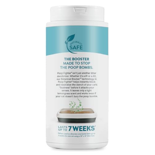 WORLD'S BEST CAT LITTER® Boosters™ Poop Fighter® | Natural and Sustainable Cat Litter Additive | Eliminates Poop, Urine, and Ammonia Odors | Botanical Blocker™ Technology | 18 oz Canister - Image 3