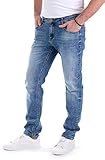 blue monkey jeans weiß Slim fit Blue Monkey Herren Jeans David Slim (W34/L32)