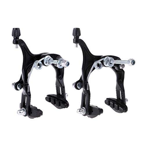 YIJU 1 Conjunto de Bicicleta Lado Puxar Bicicleta Frente Traseira Pinça de Freio Conjunto Cabo de Al