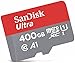 Sandisk Ultra 400GB Micro SDXC UHS-I Card with Adapter - SDSQUAR-400G-GN6MA