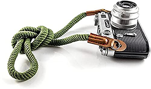 Eorefo Camera Strap Vintage 100Cm Camera Rope Strap Neck Shoulder Belt Strap For Mirrorless And Dslr Camera.(Army Green) #TOP4