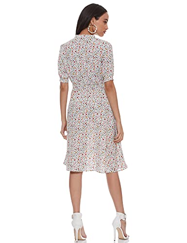 Image of EASYBUY Women's Rayon A-Line below The Knee Casual Dress