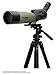 Celestron 52250 Ultima 20-60x80mm Angled Refractor Spotting Scope Telescope with Multi-Coated Optics, Waterproof Rubber Tubing and Soft Carry Case, Green