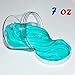 2019 Upgrade Version Fluffy Slime - Jumbo Fluffy Floam Slime Stress Relief Toys, Scented DIY Putty Sludge Toy for Kids and Adults, Super Soft and Non-Sticky (Ocean Blue)