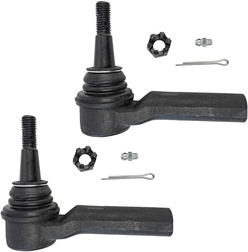 Image of Detroit Axle - 8pc Front End Suspension Kit for 2010-2015 Chevy Camaro 4 Lower Forward & Rearward Control Arms w /Ball Joints 4 Inner & Outer Tie Rod End Links 2011 2012 2013 2014 Replacement