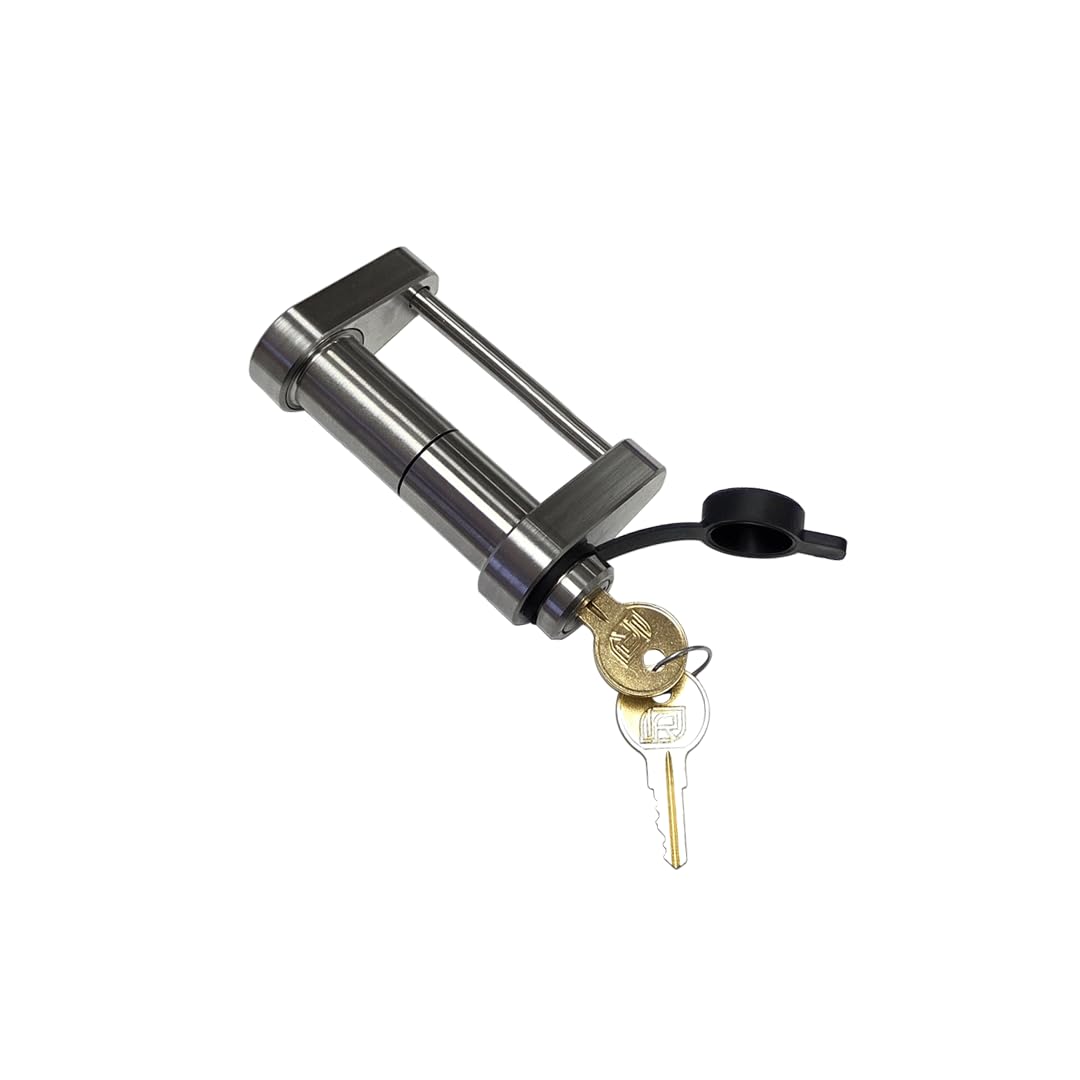 61181 | Cerradura de pestillo de remolque para acoplador de pestillo automático Dexter Drop N Go - Bola de 2 pulgadas