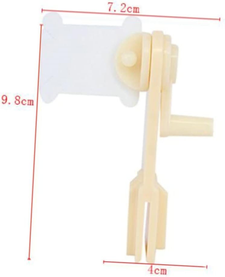 NUOBESTY 2pcs Household Portable Yarn Winder Manual Quick Hand Winder for Fiber String for Easy Use and Compact Storage Design for Craft