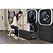 9.0 cu. ft. Vented Smart Stackable Electric Dryer in Black Steel with TurboSteam and Sensor Dry Technology