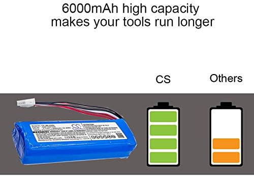 Cameron Sino New 6000mAh / 22.20WhReplacement Battery Fit Charge 3 GSP1029102A - Image 3