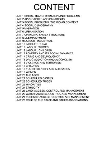 Image of Ignou BA Sociology Printed Notes (Xerox Study Material)