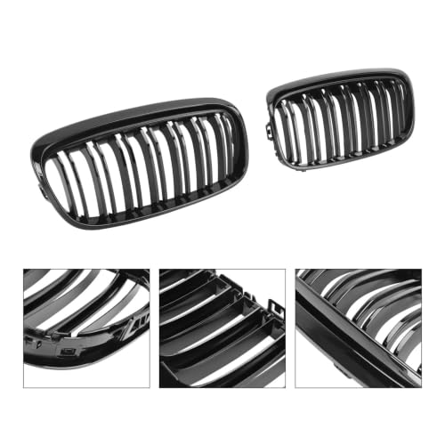 Rejilla delantera del capó en negro brillante para BMW F45 F46 Tourer 4