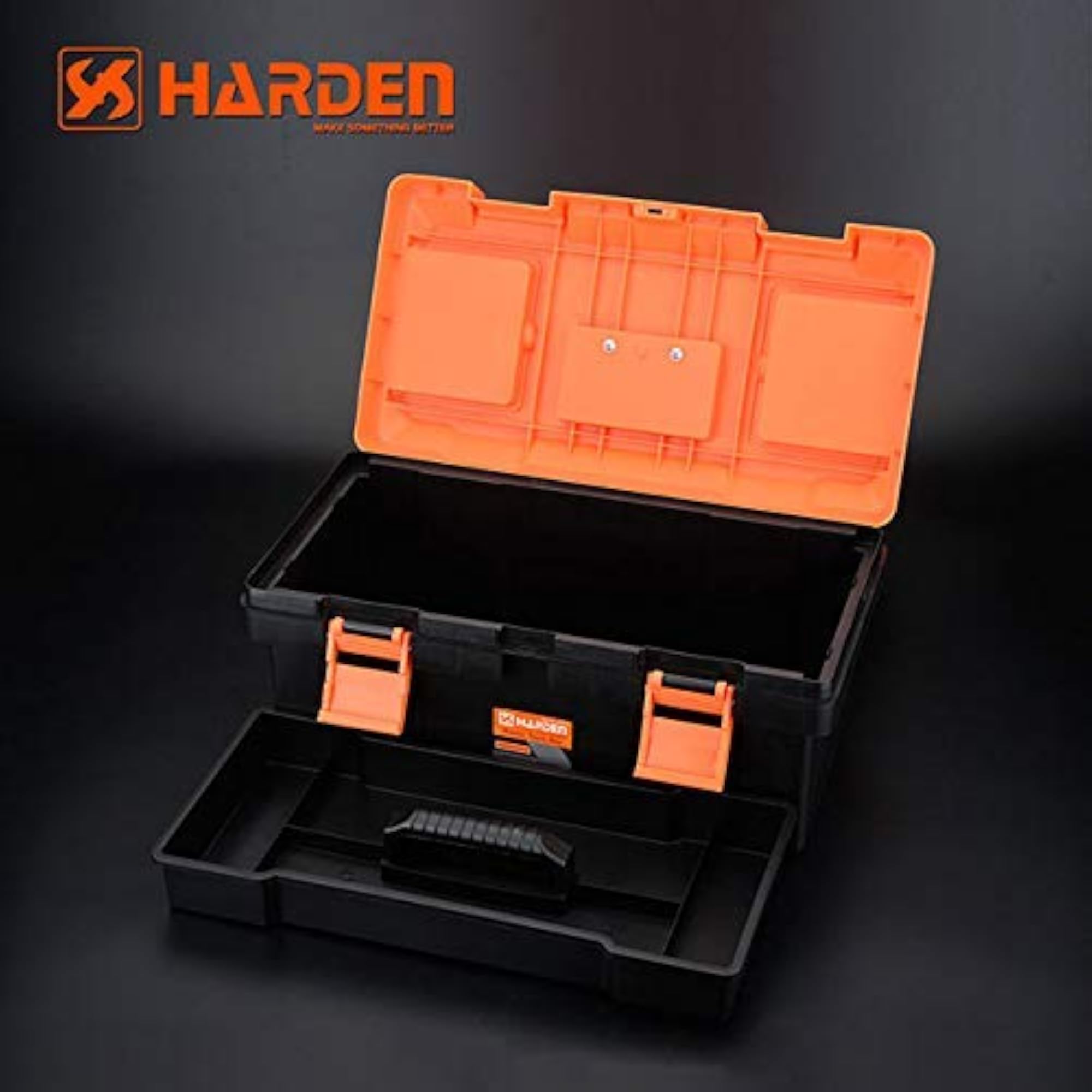 Professional Reinforced Plastic Tool Box, 40 x 21 cm
