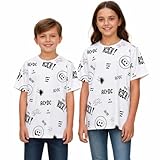 IDÉE CADEAU PARFAITE POUR ENFANT : Cadeau idéal pour anniversaire, Noël ou toute occasion. T-shirt enfant rock tendance qui plaira aux fans de musique, de style urbain et de vêtements originaux.