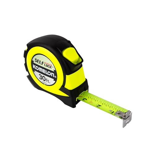 Komelon 30' Self Lock Hi-Vis Speedmark Tape Measure
