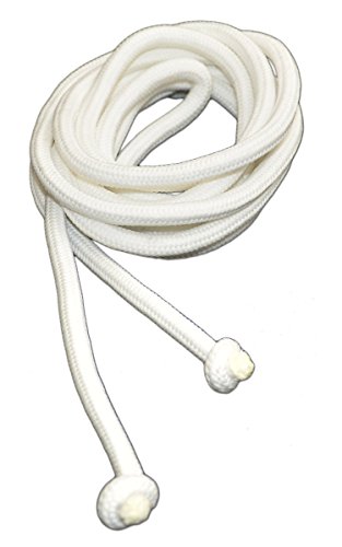 Ring to Cage Replacement Gi Pant Drawstring - Stretchy Rope for BJJ Brazilian Jiu Jitsu (White)