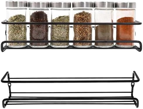 Especiero Cocina 2 Piezas Especiero Cocina Pared Condimentos Orga...