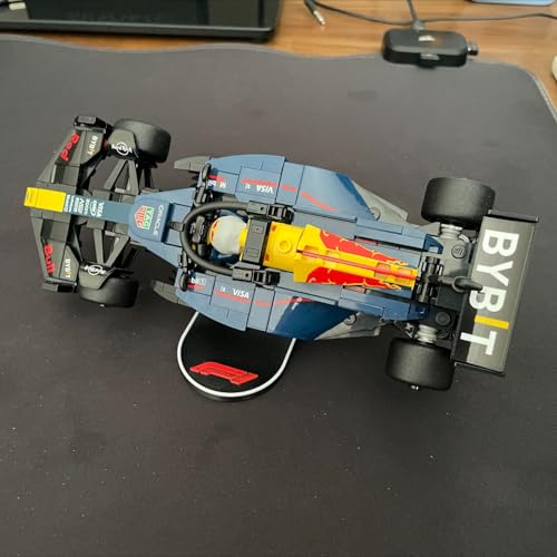 Image of 2 Pack | F1 Speed Champions Display Stand for Formula Racing Models | Model Display Stand | Formula Display Base for Collectors | Durable Bioplastic