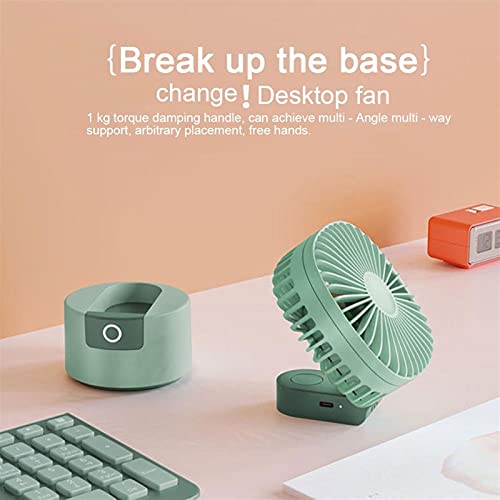 HAOSHAN Mini Fold Draagbare Ventilator Elektrische Hand Held Travel Cooler Koeling Kleine Fans USB Oplaadbare desktop… - Image 4