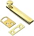 Baldwin 0321031 Surface Bolt, Unlacquered Bright Brass