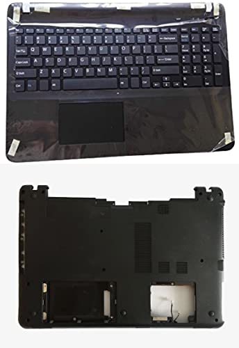 Image of Swiztek Replacement Laptop touchpad with Keyboard and Bottom Base Compatible for Vaio Svf15 Fit15