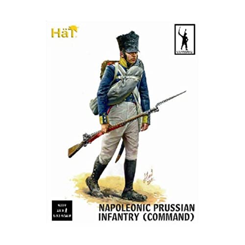 Set de Figuras Napoleónicas Prusianas 18 pcs 1:32 miniatura 1