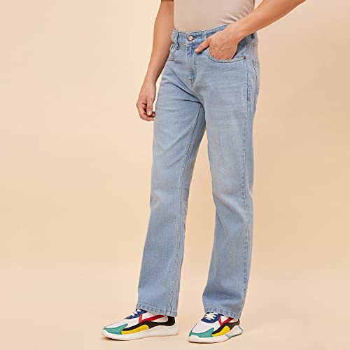 Image of HIGH Star Men's Stretch Fit Mid Rise Jeans