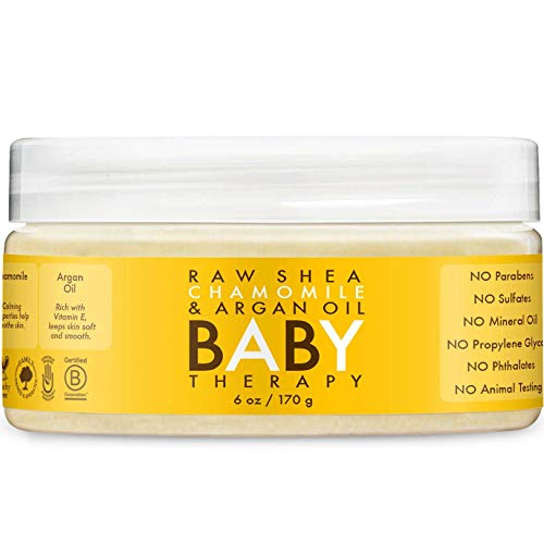 Shea Moisture Baby Therapy, Raw Shea Butter, Argan Oil & Extracts Of Frankincense & Myrrh, 6 Ounce