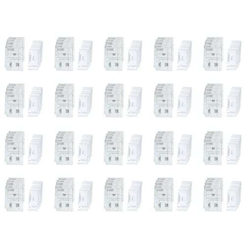 Filtre de moteur universel pour aspirateur remplaçable, lot de 100 paires universelles