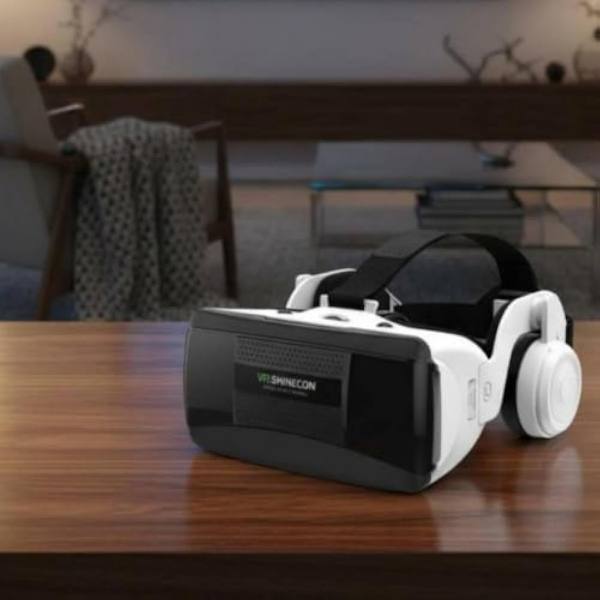 Lightweight Smartphone Stereoscopic Viewer with Headphones
