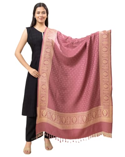 Image of Wrap me Warm Shawl for Women | Soft Viscose Acrylic Poly Wool Shawl - Warm & Lightweight Winter Wrap - Stylish Ethnic Stole for Women - 1010