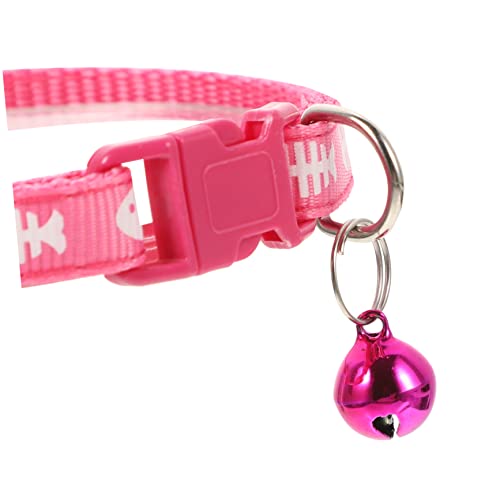 Collar para gatos ajustable y lavable FOMIYES que evita pérdidas y descuidos 5