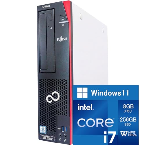 富士通 ESPRIMO Win11 最強i7 一体型 デスクトップ 21.5' Amazon.co.jp: 【整備済み品】富士通 デスクトップパソコン D586