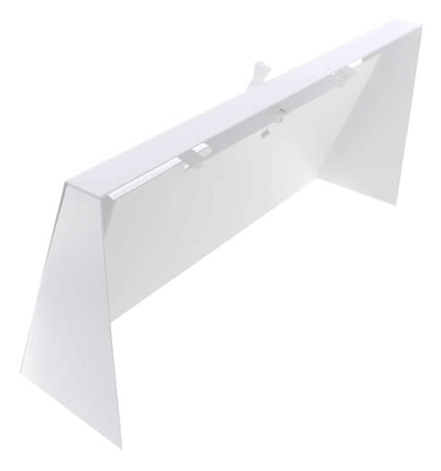 Vintage Style Steel Baseboard Register Vent - 10x6 With Damper, White | Adds Timeless Charm