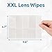 XXL Lens Wipes, 50 Count - 9.8