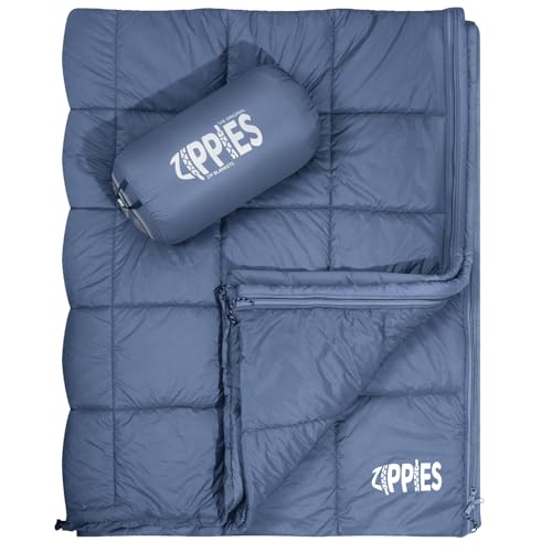 ZIPPIES 3M Thinsulate Insulation Puffy Camping Blanket for