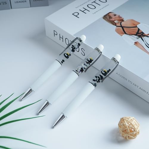 Image of Black Eyes Fun Pens Cute Floater Floating Liquid Writing Journaling Office Pen Unique Present Gifts