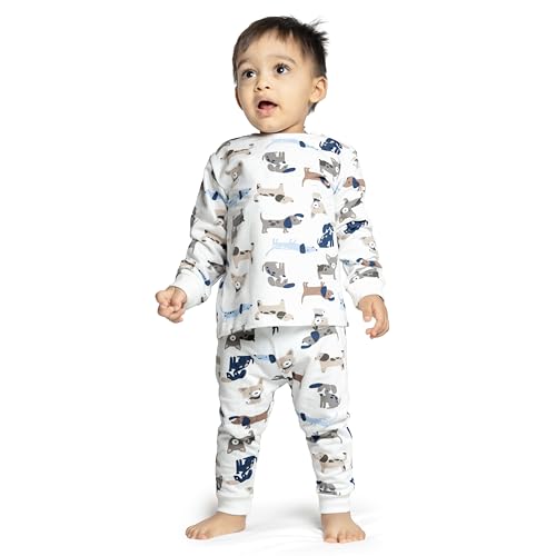 Image of Real Basics Unisex Cotton Fleece Full Sleeve Track Suit for Boys & Girls
